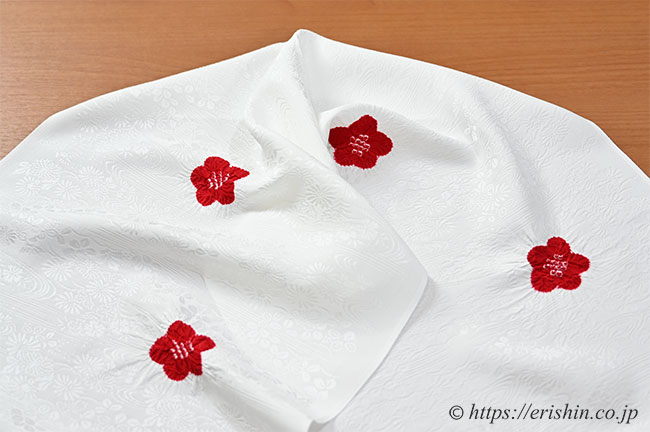 割引 絞り帯揚げ 輪出し 【和想庵衿秀謹製】正絹 新品 飛び絞り 未使用 